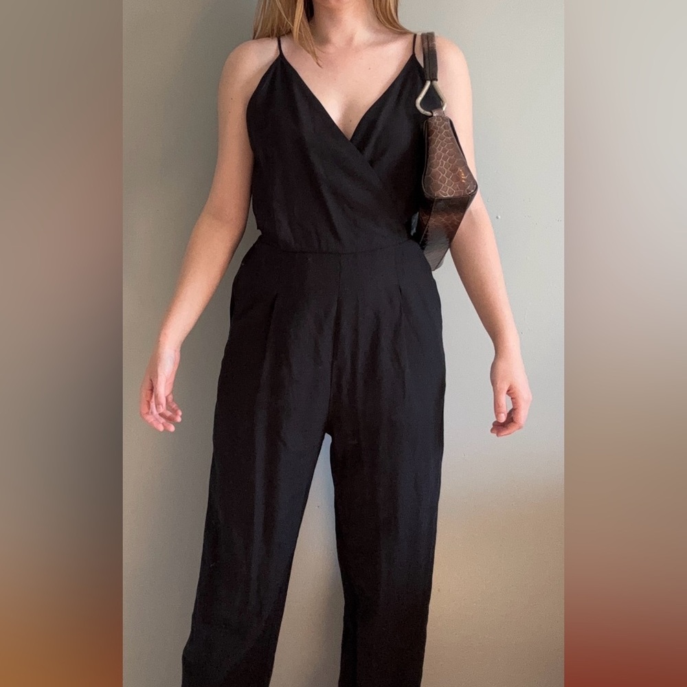 Mango Suit Black Pant Jumpsuit - Picture 5 of 5